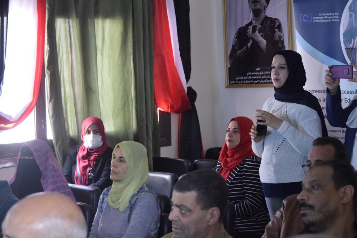 الزيارة المؤقتة التاسعة عشرة لأنشطة مشروع PACES في الشعراوي